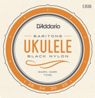 D'Addario EJ53B Pro-Arte Rectified Ukulele Strings, Baritone