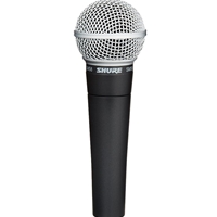 Shure SM58-LC Cardioid Dynamic Vocal Microphone