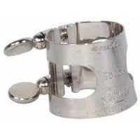 Selmer 1715N Bb Tenor Saxophone/Slim Bari Sax Ligature, Nickel Plated