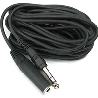 Hosa HPE-310 1/4" TRS to 1/4" TRS Headphone Extension Cable, 10 Feet