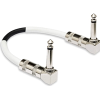 Hosa CPE-106 Right-Angle to Right-Angle Guitar Patch Cable, 6 inch