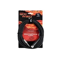 On-Stage Hot Wires 20' Microphone Cable HiZ 1/4" to XLR