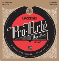 D'Addario EJ45 Silver Plated Nylon Classical Guitar Strings