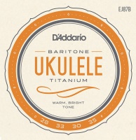 D'Addario EJ87B Titanium Baritone Ukulele Strings