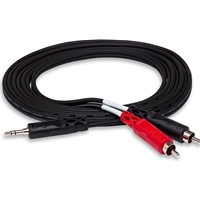 Hosa CMR-210 - 10', 3.5mm TRS to Dual RCA Stereo Breakout