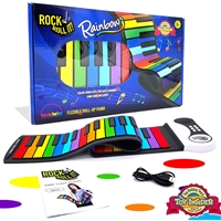 Mukikim Rock And Roll It- Rainbow Roll-up Piano