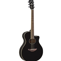 Yamha APX600 Thinline Acoustic Electric Guitar, Black