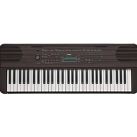 Yamaha PSRE360 61-Key Portable Keyboard, Dark Walnut