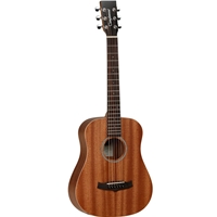 Tanglewood TW2T Traveler 3/4 Scale Acoustic Guitar, w/ Bag