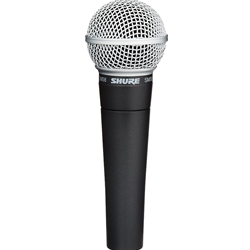 Shure SM58-LC Cardioid Dynamic Vocal Microphone