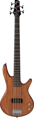 Ibanez Gio GSR105EX Electric Bass Guitar, Mahogany Oil