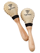 Tycoon Percussion Cowskin Maracas, Medium