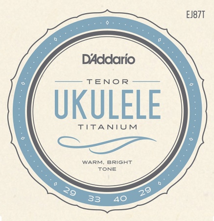 D'Addario EJ87T Titanium Tenor Ukulele Strings