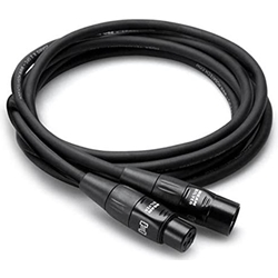 Hosa HMIC-025 REAN XLR3F to XLR3M Pro Microphone Cable, 25 Feet