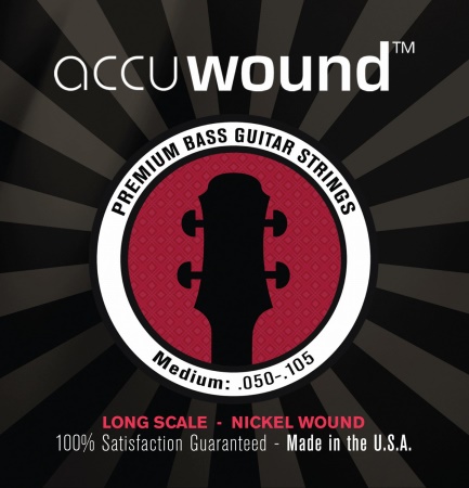 Accuwound Bass Guitar Strings, Medium Guage