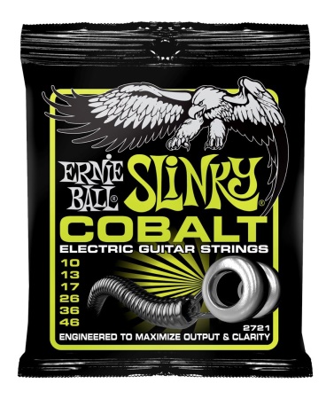 Ernie Ball 2721 Cobalt Regular Slinky Electric Guitar Strings