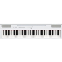 Yamaha P125 88-Key Weighted Action Digital Piano, White