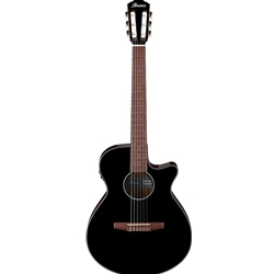 Ibanez AEG50N Acoustic-Electric Guitar, Black High Gloss