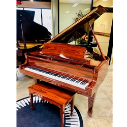 Pramberger JP185 6'1" Player Grand Piano w Bench, Walnut