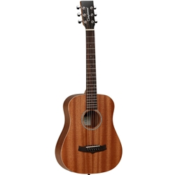 Tanglewood TW2T Traveler 3/4 Scale Acoustic Guitar, w/ Bag