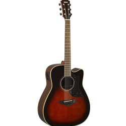 Yamaha Folk Cutaway Acoustic Electric Guitar