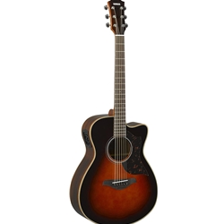 Yamaha AC1R Concert Acoustic Electric Guitar, Tobacco Sunburst